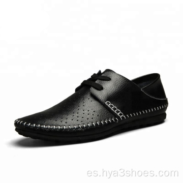 Zapatos de cuero casuales para hombres de alta calidad